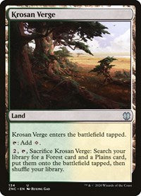 Krosan Verge [Zendikar Rising Commander] | Fandemonia Ltd