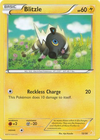 Blitzle (12/30) [XY: Trainer Kit 3 - Pikachu Libre] | Fandemonia Ltd