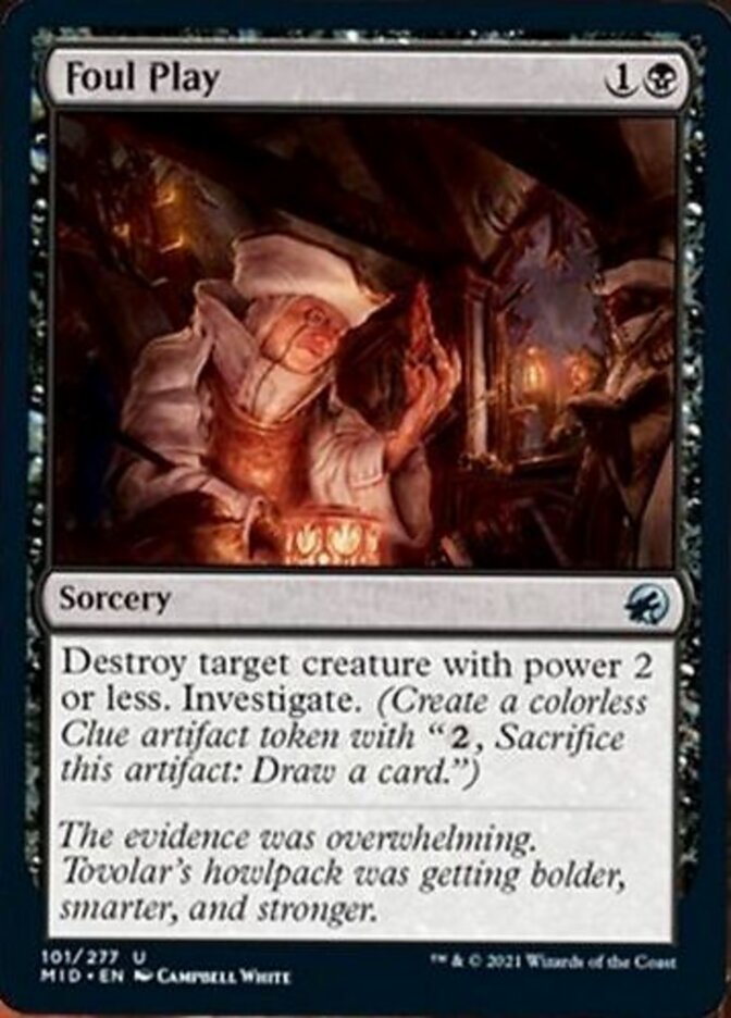 Foul Play [Innistrad: Midnight Hunt] | Fandemonia Ltd