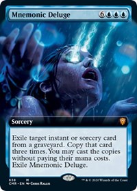 Mnemonic Deluge (Extended Art) [Commander Legends] | Fandemonia Ltd