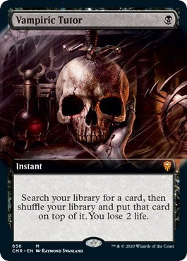 Vampiric Tutor (Extended Art) [Commander Legends] | Fandemonia Ltd