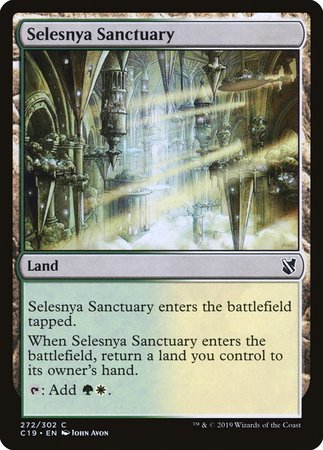Selesnya Sanctuary [Commander 2019] | Fandemonia Ltd