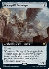 Bladegriff Prototype (Extended Art) [Commander Legends] | Fandemonia Ltd