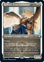 Radiant, Serra Archangel (Foil Etched) [Commander Legends] | Fandemonia Ltd