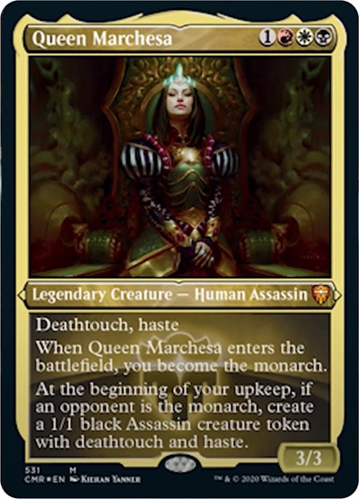 Queen Marchesa (Foil Etched) [Commander Legends] | Fandemonia Ltd