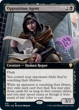 Opposition Agent (Extended Art) [Commander Legends] | Fandemonia Ltd