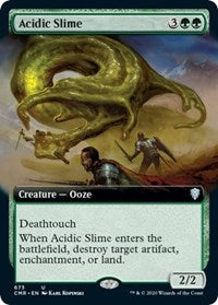 Acidic Slime (Extended Art) [Commander Legends] | Fandemonia Ltd