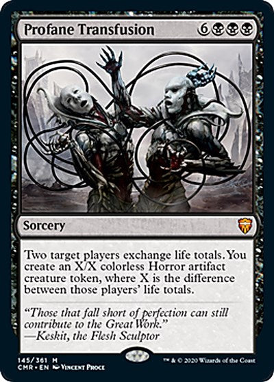 Profane Transfusion [Commander Legends] | Fandemonia Ltd