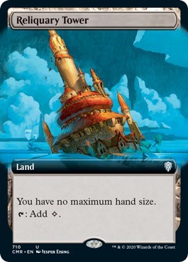 Reliquary Tower (Extended Art) [Commander Legends] | Fandemonia Ltd