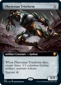 Phyrexian Triniform (Extended Art) [Commander Legends] | Fandemonia Ltd
