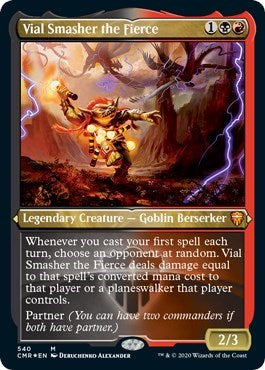 Vial Smasher the Fierce (Foil Etched) [Commander Legends] | Fandemonia Ltd