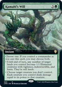 Kamahl's Will (Extended Art) [Commander Legends] | Fandemonia Ltd
