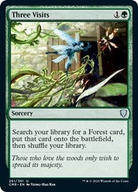 Three Visits [Commander Legends] | Fandemonia Ltd