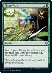 Three Visits [Commander Legends] | Fandemonia Ltd