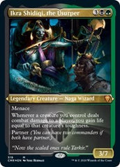 Ikra Shidiqi, the Usurper (Foil Etched) [Commander Legends] | Fandemonia Ltd