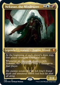 Nekusar, the Mindrazer (Foil Etched) [Commander Legends] | Fandemonia Ltd