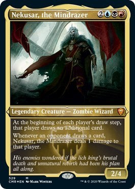 Nekusar, the Mindrazer (Foil Etched) [Commander Legends] | Fandemonia Ltd