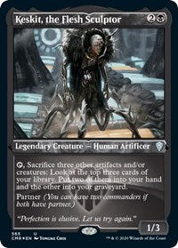 Keskit, the Flesh Sculptor (Foil Etched) [Commander Legends] | Fandemonia Ltd