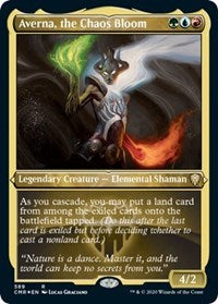 Averna, the Chaos Bloom (Foil Etched) [Commander Legends] | Fandemonia Ltd