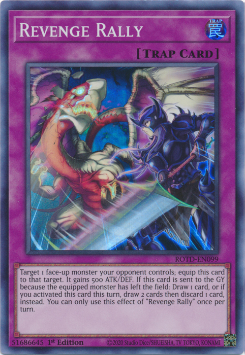Revenge Rally [ROTD-EN099] Super Rare | Fandemonia Ltd