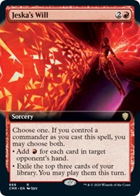 Jeska's Will (Extended Art) [Commander Legends] | Fandemonia Ltd
