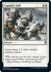 Captain's Call [Commander Legends] | Fandemonia Ltd