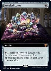 Jeweled Lotus (Extended Art) [Commander Legends] | Fandemonia Ltd