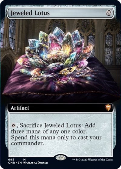 Jeweled Lotus (Extended Art) [Commander Legends] | Fandemonia Ltd