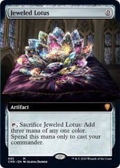 Jeweled Lotus (Extended Art) [Commander Legends] | Fandemonia Ltd