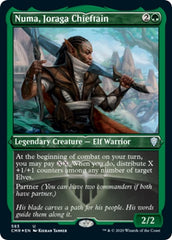 Numa, Joraga Chieftain (Foil Etched) [Commander Legends] | Fandemonia Ltd
