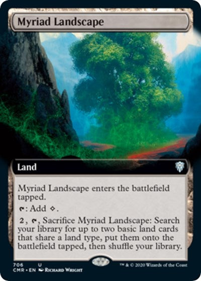 Myriad Landscape (Extended Art) [Commander Legends] | Fandemonia Ltd