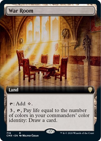 War Room (Extended Art) [Commander Legends] | Fandemonia Ltd