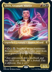 Ghen, Arcanum Weaver (Foil Etched) [Commander Legends] | Fandemonia Ltd