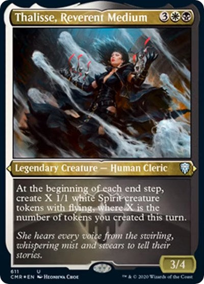 Thalisse, Reverent Medium (Foil Etched) [Commander Legends] | Fandemonia Ltd