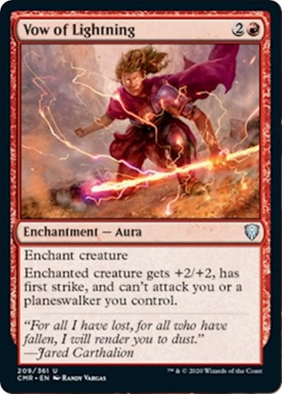 Vow of Lightning [Commander Legends] | Fandemonia Ltd