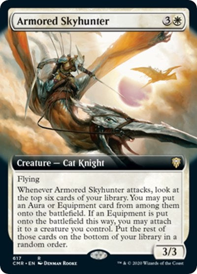 Armored Skyhunter (Extended Art) [Commander Legends] | Fandemonia Ltd
