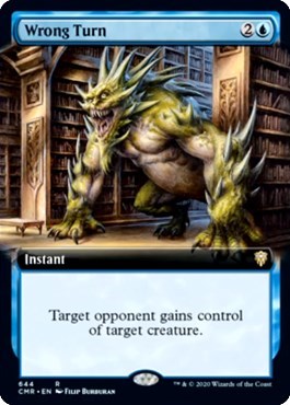 Wrong Turn (Extended Art) [Commander Legends] | Fandemonia Ltd