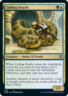 Coiling Oracle [Commander Legends] | Fandemonia Ltd