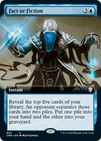 Fact or Fiction (Extended Art) [Commander Legends] | Fandemonia Ltd