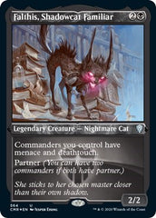 Falthis, Shadowcat Familiar (Foil Etched) [Commander Legends] | Fandemonia Ltd