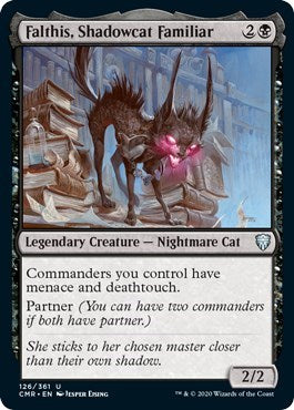 Falthis, Shadowcat Familiar [Commander Legends] | Fandemonia Ltd