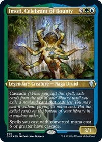 Imoti, Celebrant of the Bounty (Foil Etched) [Commander Legends] | Fandemonia Ltd