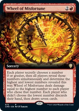 Wheel of Misfortune (Extended Art) [Commander Legends] | Fandemonia Ltd