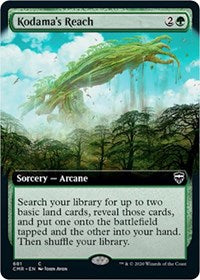 Kodama's Reach (Extended Art) [Commander Legends] | Fandemonia Ltd