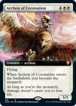 Archon of Coronation (Extended Art) [Commander Legends] | Fandemonia Ltd