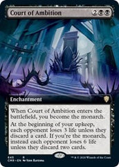 Court of Ambition (Extended Art) [Commander Legends] | Fandemonia Ltd