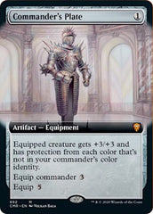 Commander's Plate (Extended Art) [Commander Legends] | Fandemonia Ltd