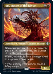Juri, Master of the Revue (Foil Etched) [Commander Legends] | Fandemonia Ltd