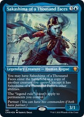 Sakashima of a Thousand Faces (Foil Etched) [Commander Legends] | Fandemonia Ltd
