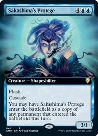 Sakashima's Protege (Extended Art) [Commander Legends] | Fandemonia Ltd